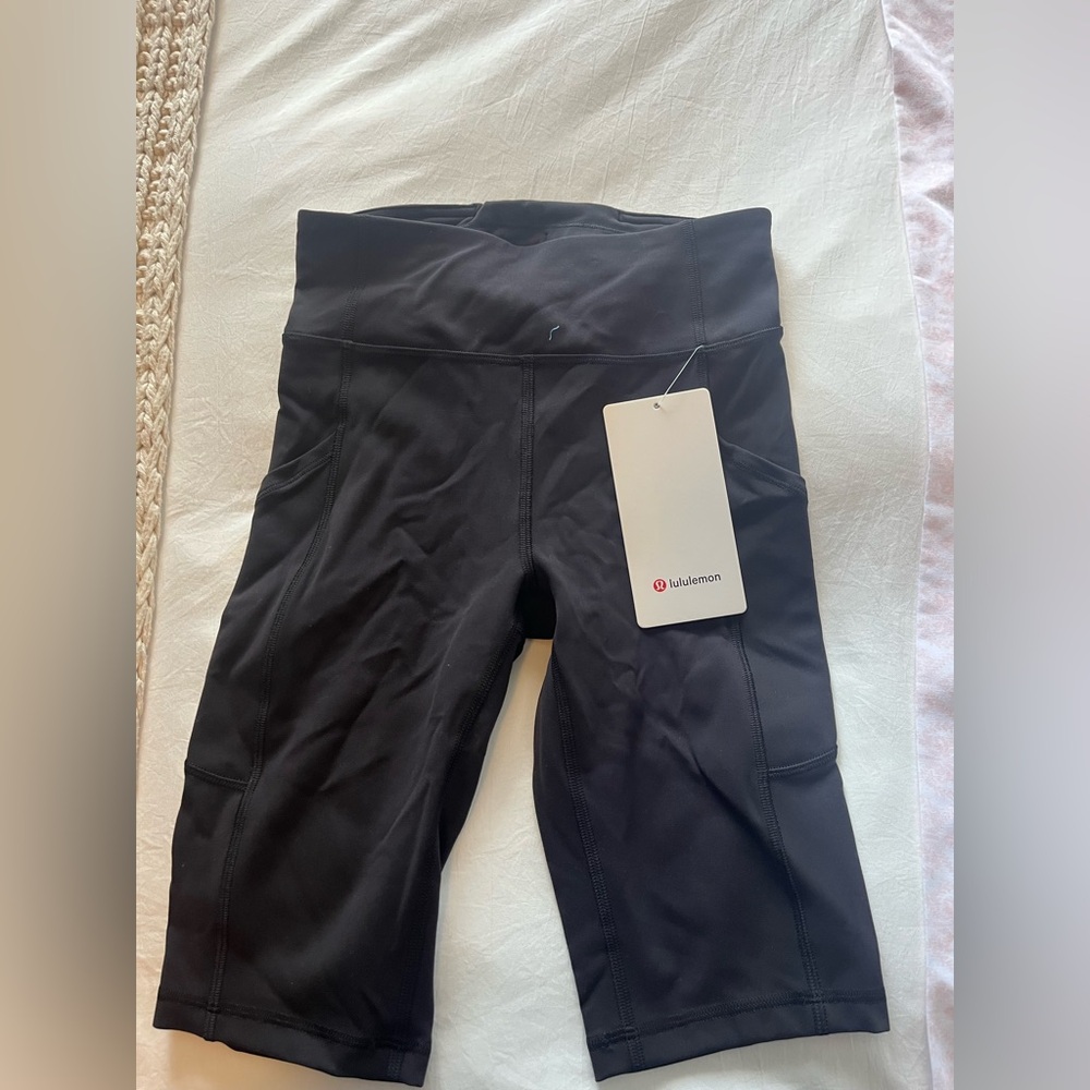 lululemon athletica Women's Black Bike Shorts